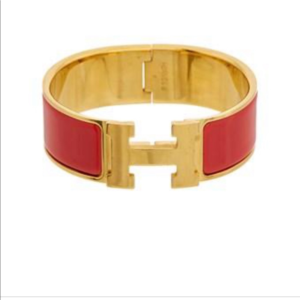 100% Authentic Hermès Clic Clac H bracelet